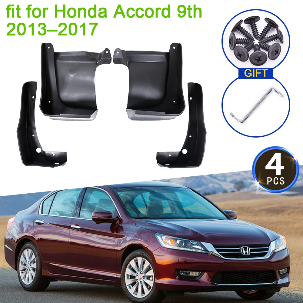 For Honda Accord 9th 9 Gen 2013 2014 2015 2016 2017 Mud Flaps Mudguards Splash Guards Front Rear Wheels Fender Flare Accessories
For Honda Accord 9th 9 Gen 2013 2014 2015 2016 2017 Mud Flaps Mudguards Splash Guards Front Rear Wheels Fender Flare Accessories