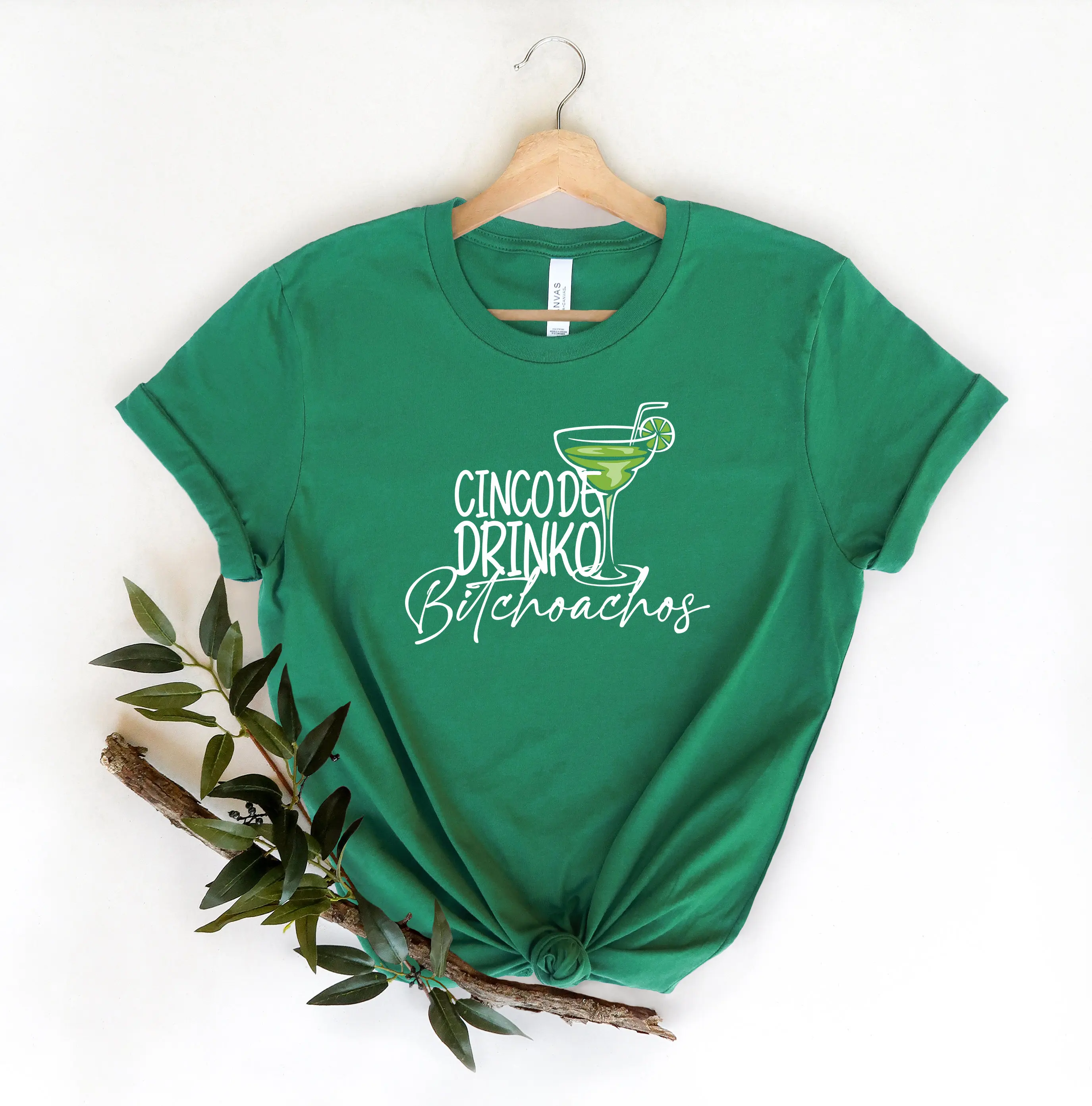 Cinco De Drinko Bitchoachos Slogan Women T-shirt Cocktail Glass Print Female Shirt New Hot Sale Summer Beach Party Casual Tee
Cinco De Drinko Bitchoachos Slogan Women T-shirt Cocktail Glass Print Female Shirt New Hot Sale Summer Beach Party Casual Tee