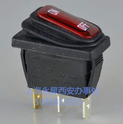 Ship Form Switch KCD1 KCD1-11N-F1 Monopole Single Throw Waterproof with Lamp
Ship Form Switch KCD1 KCD1-11N-F1 Monopole Single Throw Waterproof with Lamp