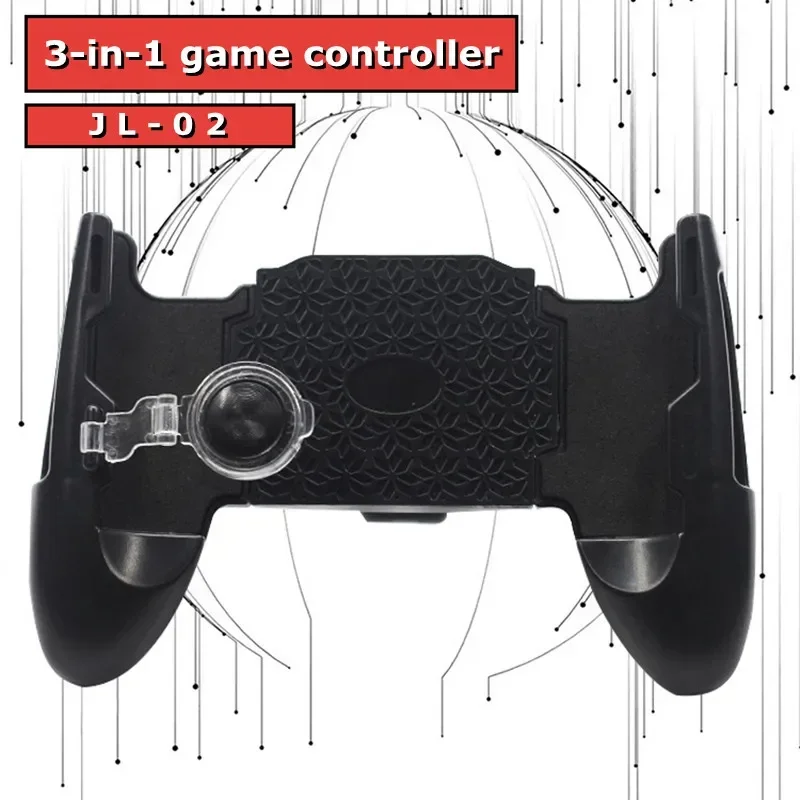 Portable Mobile Phone Gamepad Joystick Controller JL02 with Plastic Bracket for PUBG Aim Shooting Game Handle for IPhone Android
Portable Mobile Phone Gamepad Joystick Controller JL02 with Plastic Bracket for PUBG Aim Shooting Game Handle for IPhone Android