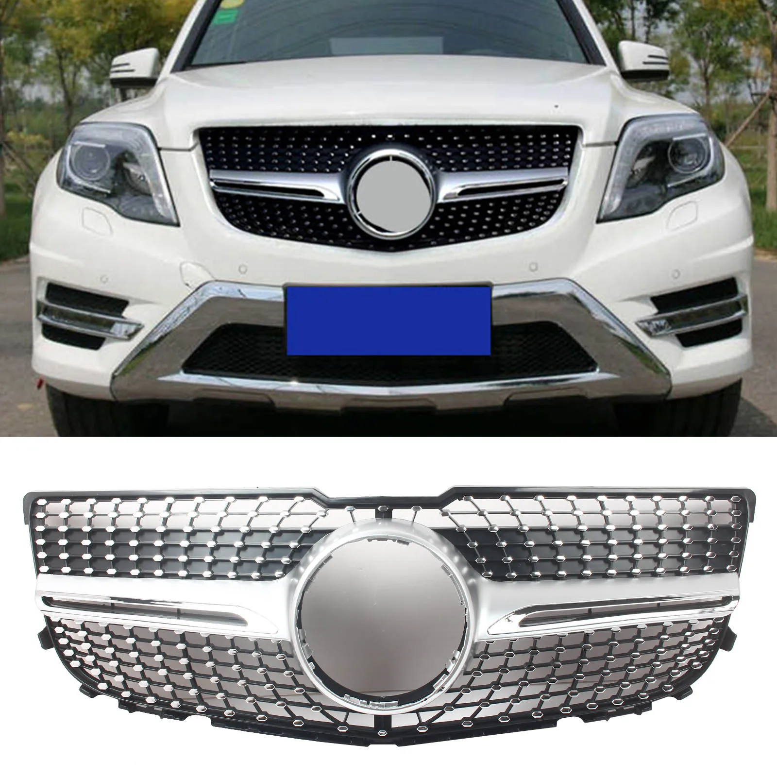 Car Accessories Racing Grill Front Bumper Upper Facelift Grille For Mercedes Benz GLK X204 2013-2015 Auto Tuning Replacement Kit
Car Accessories Racing Grill Front Bumper Upper Facelift Grille For Mercedes Benz GLK X204 2013-2015 Auto Tuning Replacement Kit