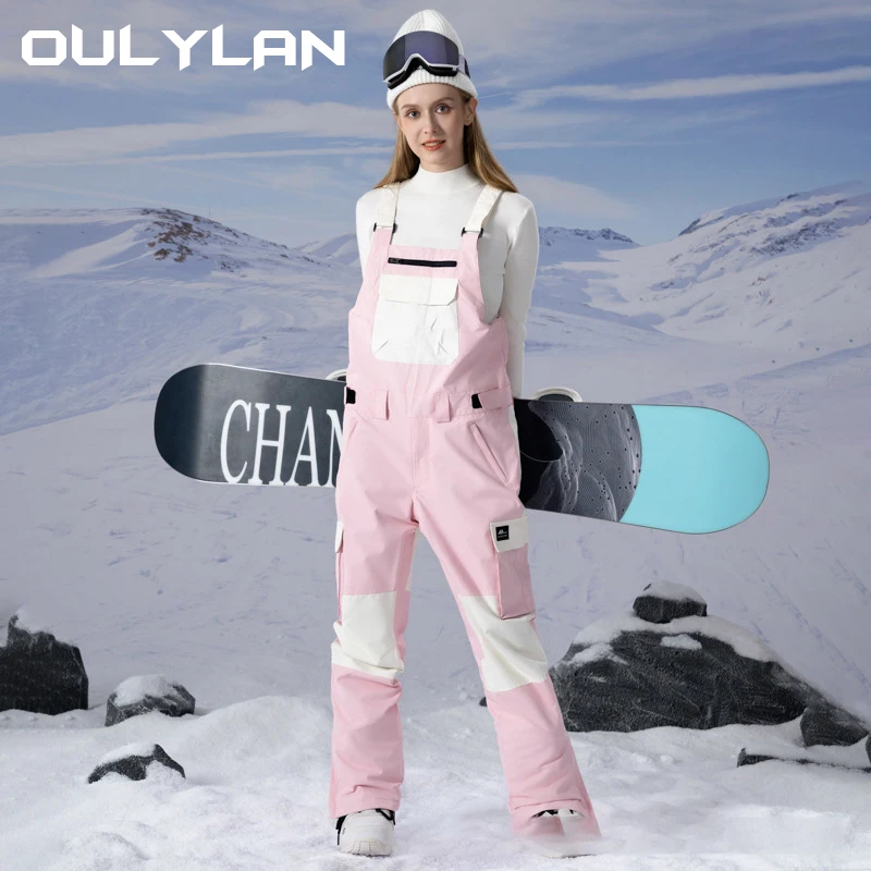 Oulylan High Quality Skiing Pants Windproof and Waterproof Color block Men's and Women's Outdoor Snowboard Equipment Jumpsuits
Oulylan High Quality Skiing Pants Windproof and Waterproof Color block Men's and Women's Outdoor Snowboard Equipment Jumpsuits