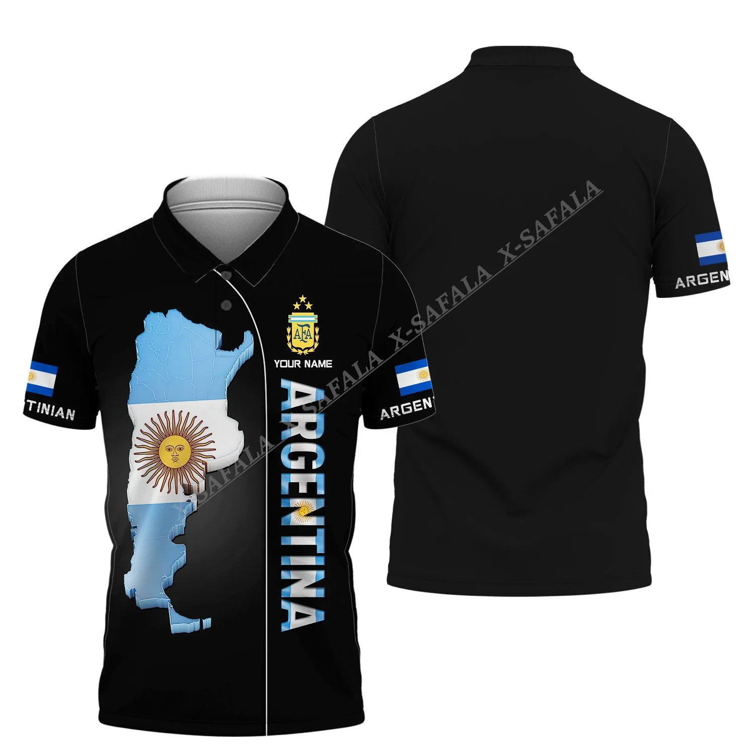 Argentina Custom Name Flag Map 3D Printed Men Adult High Quality Polo Sport Shirts Collar Short Sleeve Top Tee
Argentina Custom Name Flag Map 3D Printed Men Adult High Quality Polo Sport Shirts Collar Short Sleeve Top Tee