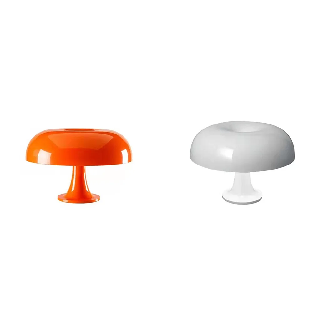 

Mushroom Table Night Light Modern Atmospheres 3 Colors Desk Lamp Tabletop Home Bedroom Office Dormitory Orange