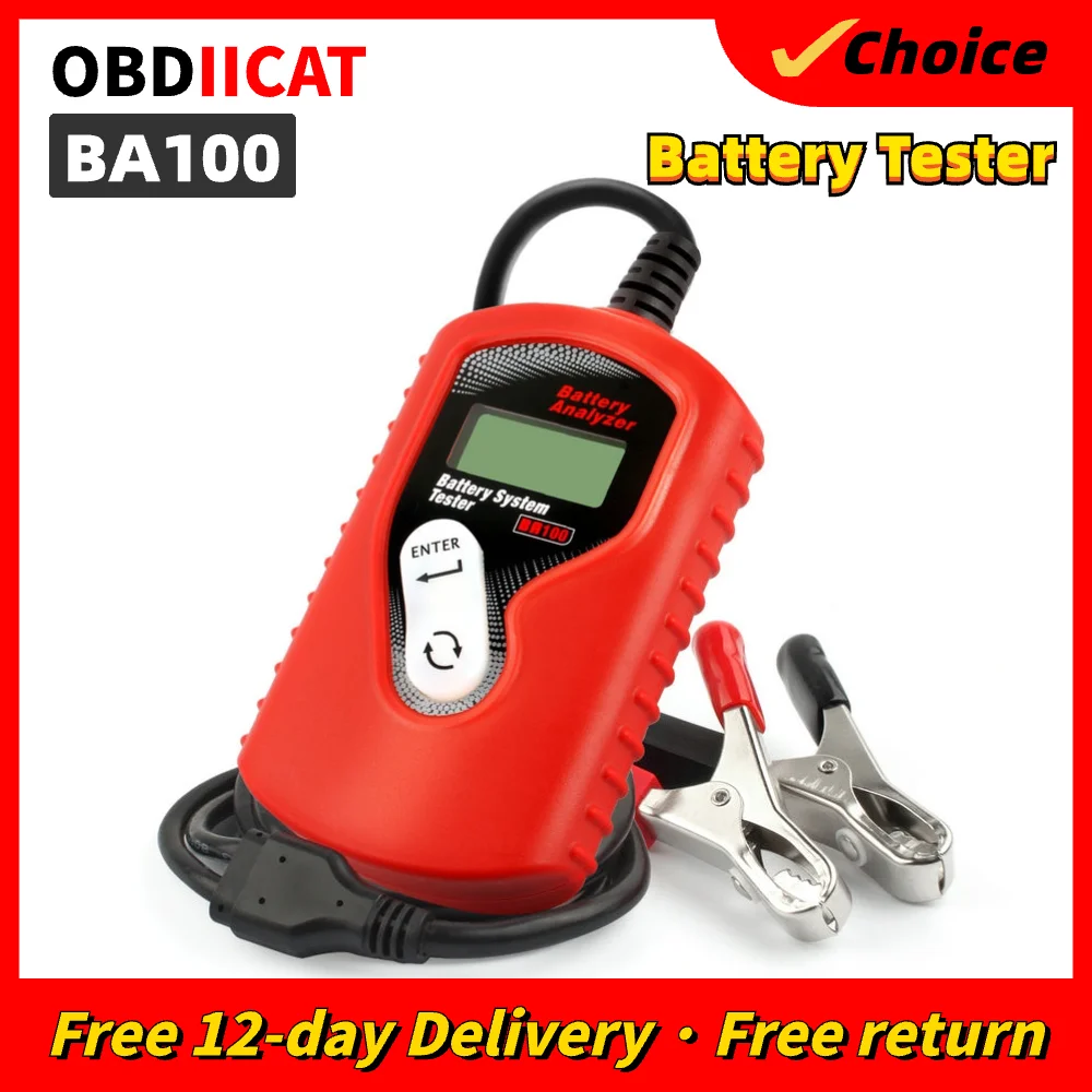 

OBDIICAT New Original BA100 Quicklynks Car Battery Checker 12V For All Cars Data Analyzer