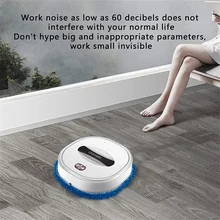 Household Mopping Robot, Low Noise Automatic Floor Mopping Robot Wet and Dry Sweeping Robot Vacuum Cleaner
Household Mopping Robot, Low Noise Automatic Floor Mopping Robot Wet and Dry Sweeping Robot Vacuum Cleaner