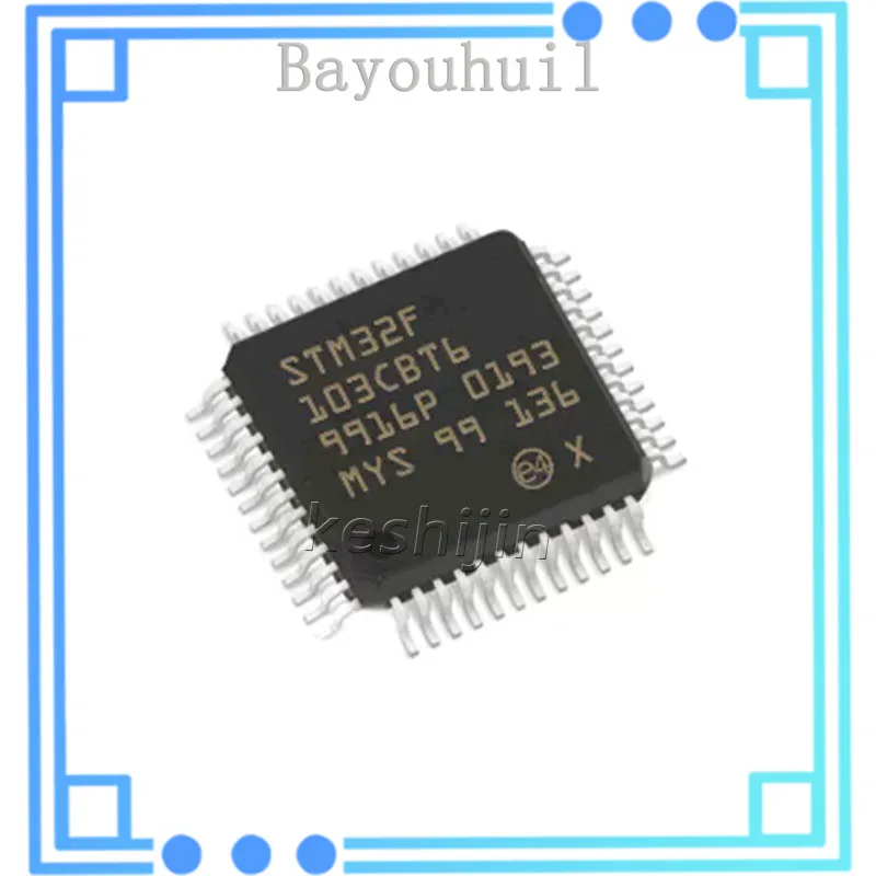10Pcs New And Original STM32F103CBT6/BLM32F103CBT6 LQFP-48 Integrated Circuit IC Chip
10Pcs New And Original STM32F103CBT6/BLM32F103CBT6 LQFP-48 Integrated Circuit IC Chip