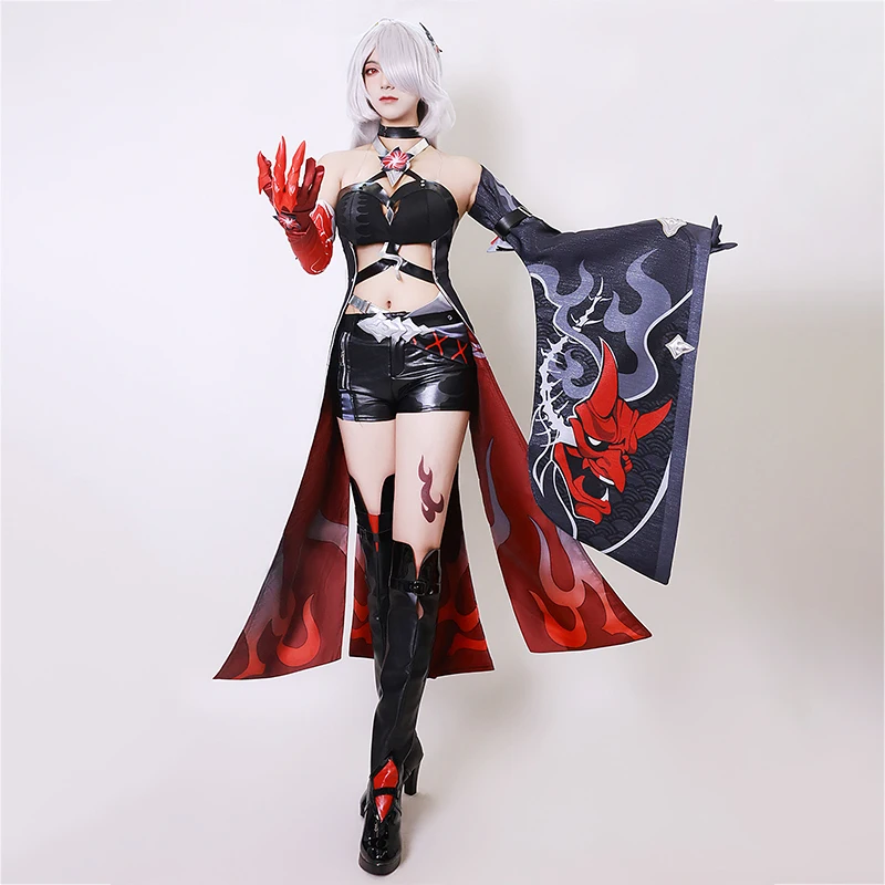 Acheron костюмы для косплея игра Honkai звезда рельс ролевая игра униформа Хэллоуин Рождество карнавал вечерние платье для женщин
Acheron костюмы для косплея игра Honkai звезда рельс ролевая игра униформа Хэллоуин Рождество карнавал вечерние платье для женщин