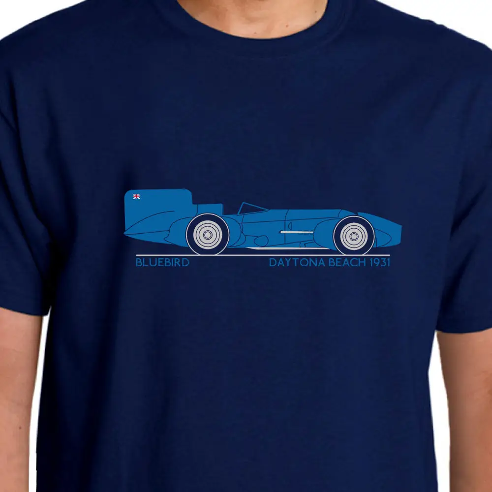 Hot Sale 100% Cotton Bluebird Land Speed Record Car T-Shirt Summer Style Tee Shirt Custom Aldult Teen Unisex Fashion Funny New
Hot Sale 100% Cotton Bluebird Land Speed Record Car T-Shirt Summer Style Tee Shirt Custom Aldult Teen Unisex Fashion Funny New