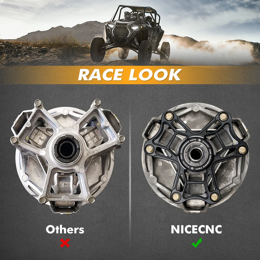 

NICENCN UTV Cyclone Primary Clutch Cover For Polaris RZR XP TURBO RZR RS1 2018-2021 TURBO 2019-2020 High Quality Accessories