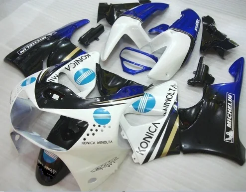 

Motorcycle Fairing Kit for HONDA CBR900RR 919 98 99 CBR900 RR CBR 900RR 1998 1999 ABS blue white black Fairings set-Hey