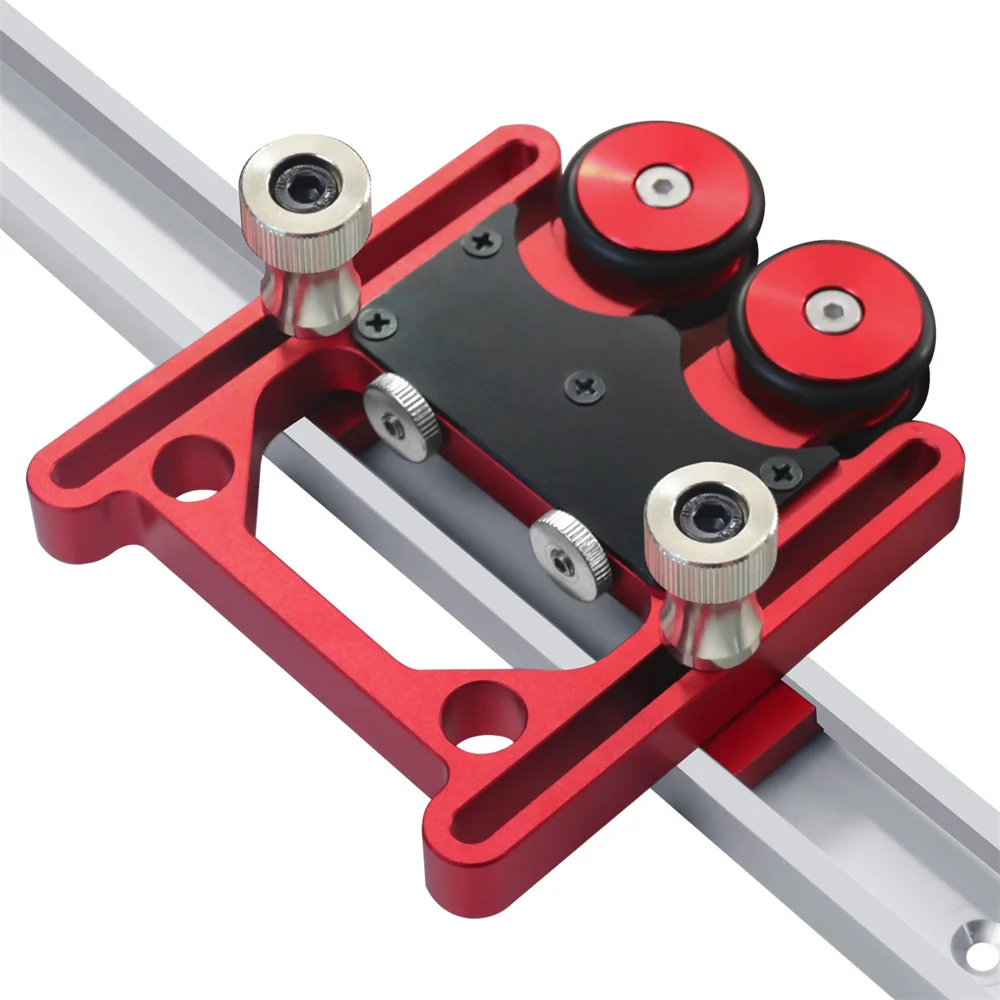 Roller Guides Feather Loc Board Adjustable Stock Guides Multi-purpose Clear-Cut Anti Rebound Safety Pushing Auxiliary Tool
Roller Guides Feather Loc Board Adjustable Stock Guides Multi-purpose Clear-Cut Anti Rebound Safety Pushing Auxiliary Tool
