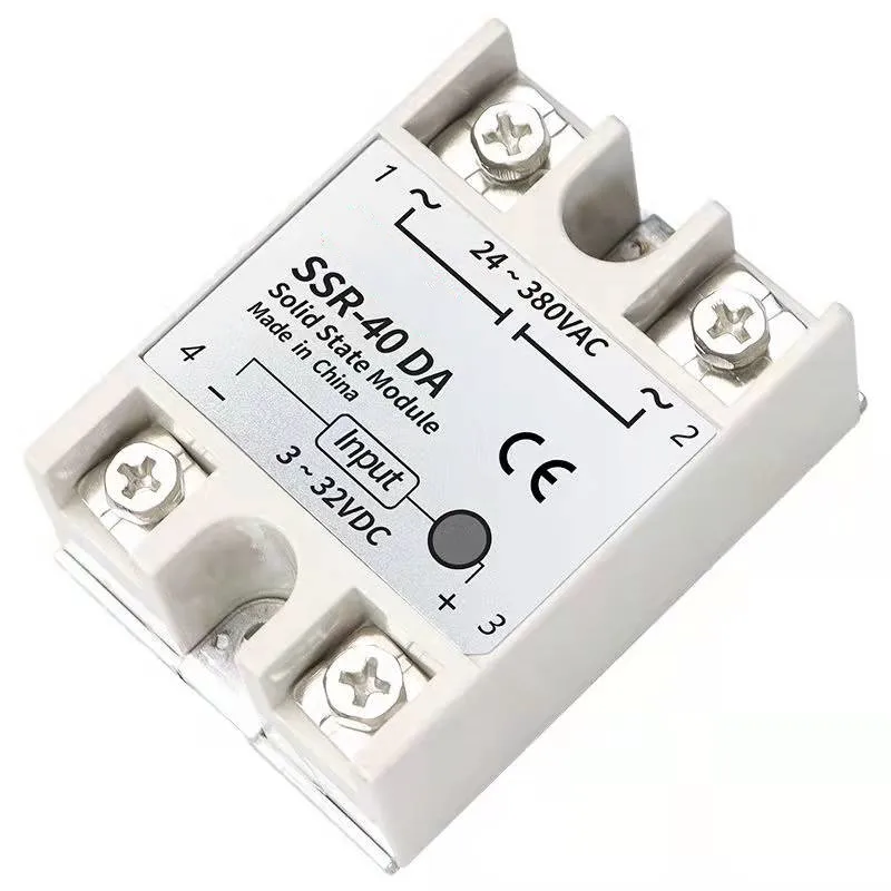 1 шт. твердотельное реле Φ 25A Φ 5-24 В постоянного тока до 24-380 В AC SSR 25-20 мА
1 шт. твердотельное реле Φ 25A Φ 5-24 В постоянного тока до 24-380 В AC SSR 25-20 мА