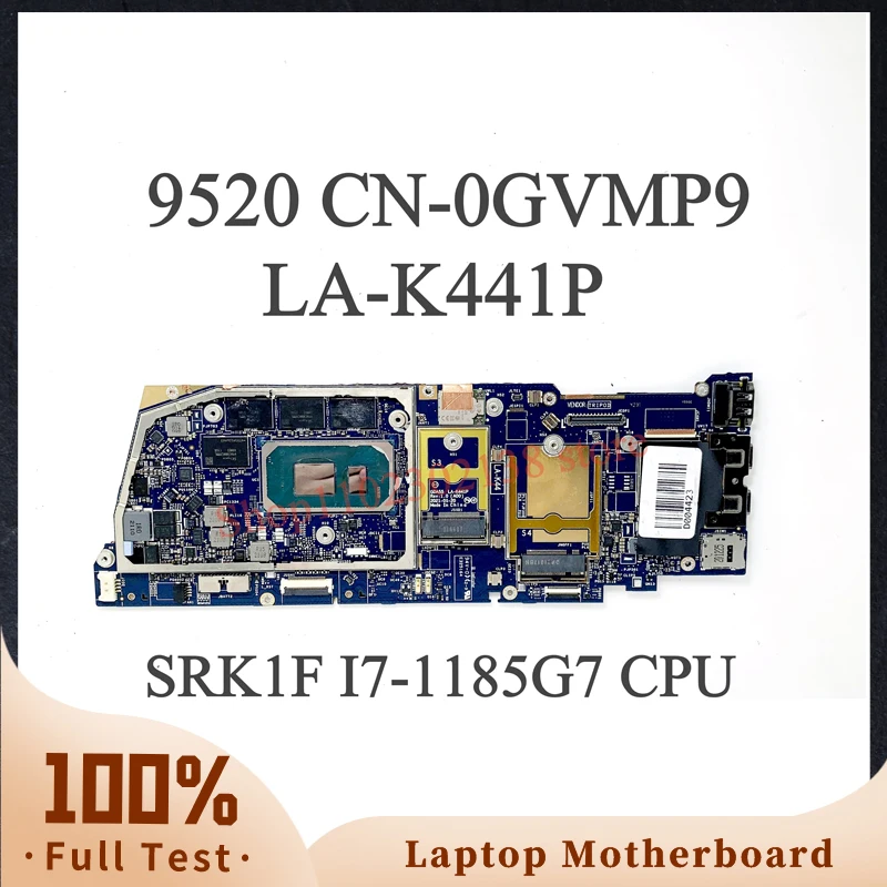 NEW Mainboard CN-0GVMP9 0GVMP9 GVMP9 With SRK1F I7-1185G7 CPU For DELL 9520 Laptop Motherboard GDA55 LA-K441P 100%Full Tested OK
NEW Mainboard CN-0GVMP9 0GVMP9 GVMP9 With SRK1F I7-1185G7 CPU For DELL 9520 Laptop Motherboard GDA55 LA-K441P 100%Full Tested OK