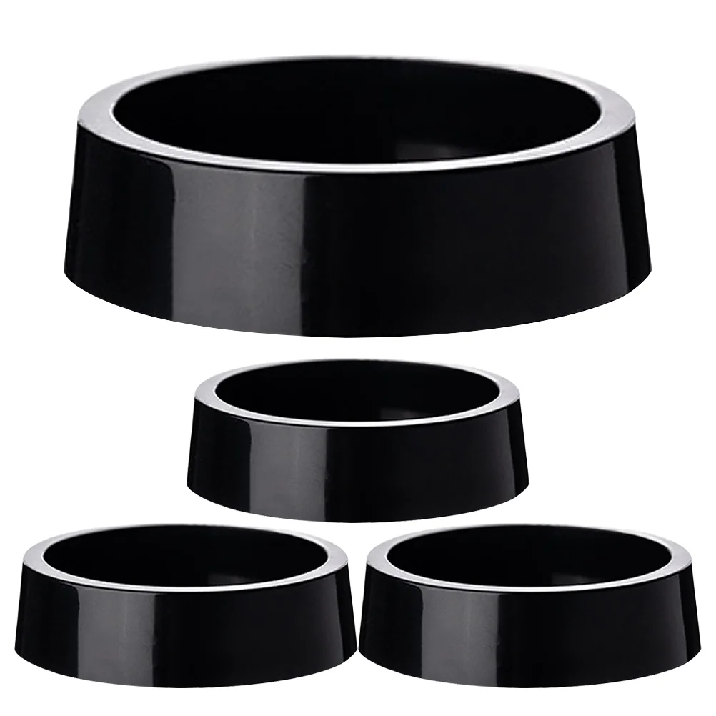 

4 Pcs Table Anti-Skid Wheel Chair Leg Floor Protectors Furniture Caps Accessories Non-slip Caster Cups Rubber Home Feet