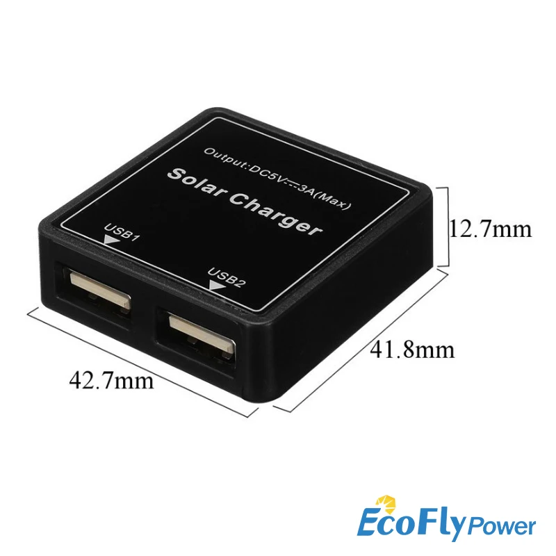 5V 3A Solar Panel Voltage Stabilizer Dual USB Folding Pack Charger For Mobile Phone Charging Bank DIY
5V 3A Solar Panel Voltage Stabilizer Dual USB Folding Pack Charger For Mobile Phone Charging Bank DIY