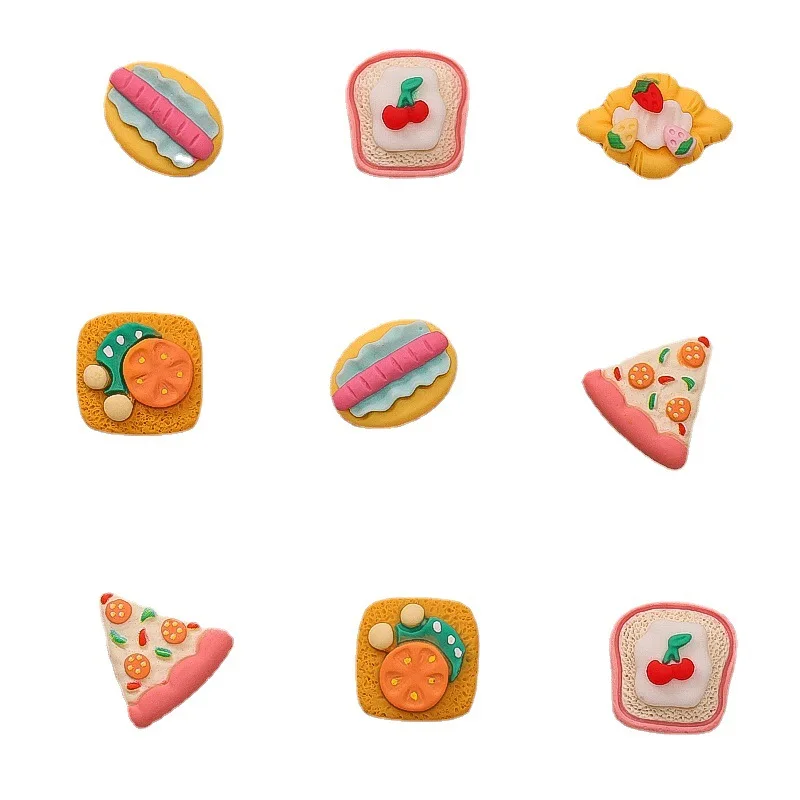100pcs/lot Resin flat back simulation cartoon bread mix size Cabochon Scrapbook Embellishment DIY
100pcs/lot Resin flat back simulation cartoon bread mix size Cabochon Scrapbook Embellishment DIY