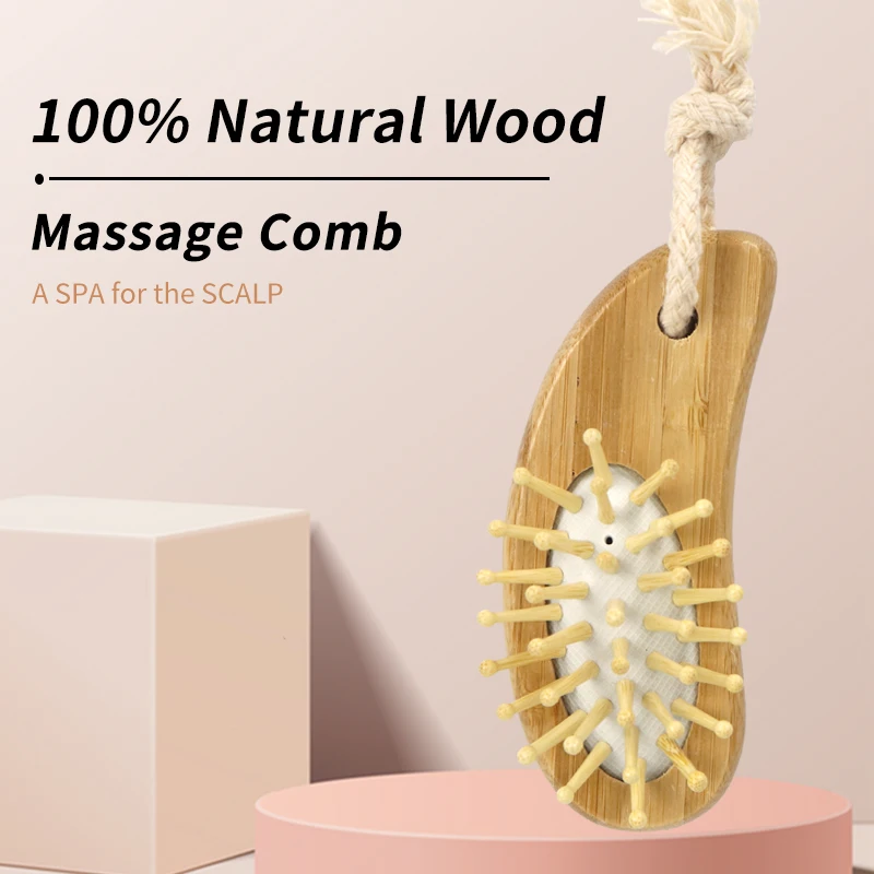 Private Label Mini Wooden Natural Massage Comb Portable Air Cushion Comb Children'S Hairdressing Brush Comb
Private Label Mini Wooden Natural Massage Comb Portable Air Cushion Comb Children'S Hairdressing Brush Comb
