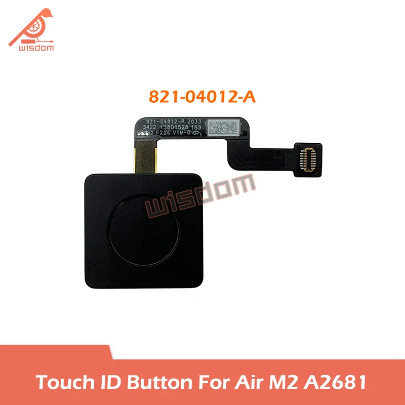 Laptop A2681 Power On Off Button Fingerprint Touch ID Key 821-04012 For Macbook Air Retina 13" M2 A2681 EMC 4074
Laptop A2681 Power On Off Button Fingerprint Touch ID Key 821-04012 For Macbook Air Retina 13" M2 A2681 EMC 4074