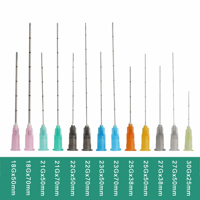 10pcs/pack Disposable Blunt Tip Micro Cannula 18G 21G 22G 23G 25G 27G 30G Micro Blunt Cannula
10pcs/pack Disposable Blunt Tip Micro Cannula 18G 21G 22G 23G 25G 27G 30G Micro Blunt Cannula