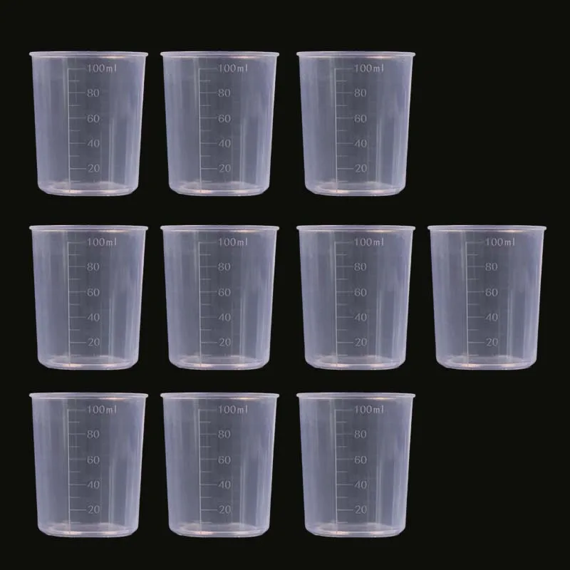 10PCS 100ml Kitchen Measuring Cups Transparent Graduated Measuring Cup Kitchen Accessories For Baking Beaker Liquid
10PCS 100ml Kitchen Measuring Cups Transparent Graduated Measuring Cup Kitchen Accessories For Baking Beaker Liquid