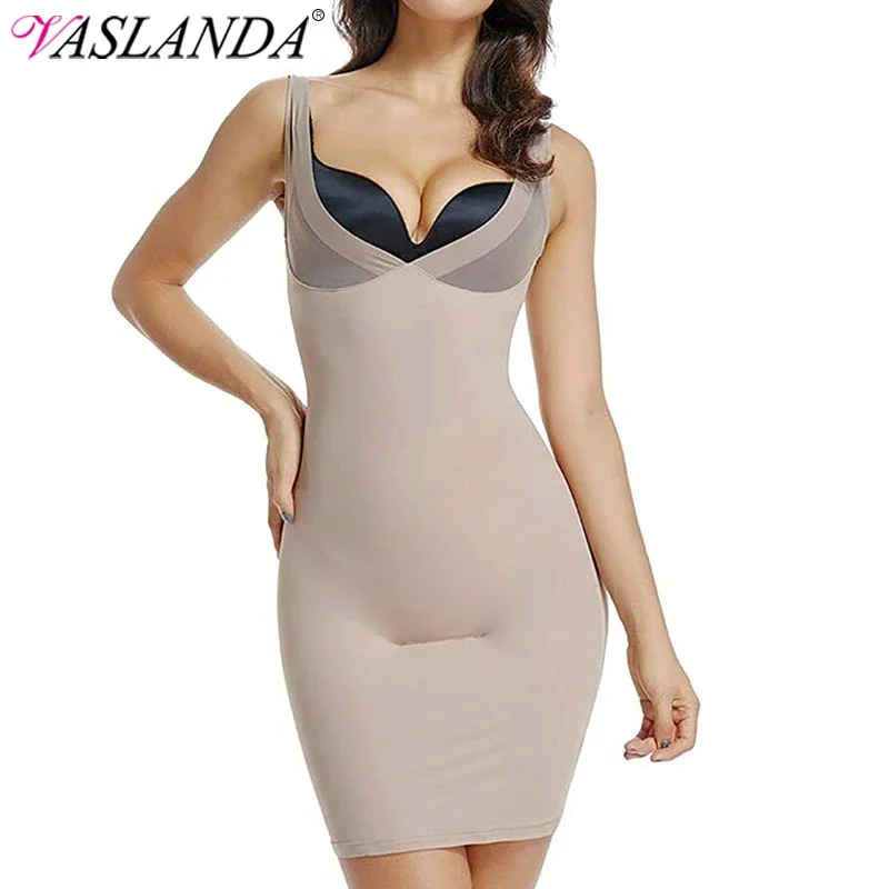 Vaslanda Shaperwear Seamless Full Slips Under Dresses Tummy Control Underskirts Slimming Underwear Smooth Camisole Body Shaper
Vaslanda Shaperwear Seamless Full Slips Under Dresses Tummy Control Underskirts Slimming Underwear Smooth Camisole Body Shaper
