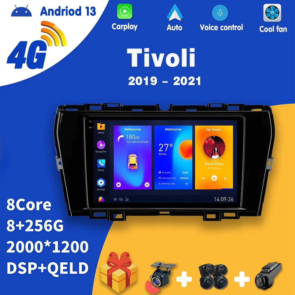 Car Radio Carplay Android13 For SsangYong Tivoli 2019 - 2021 Multimedia Video Player Navigation GPS Auto stereo DVD No 2Din
Car Radio Carplay Android13 For SsangYong Tivoli 2019 - 2021 Multimedia Video Player Navigation GPS Auto stereo DVD No 2Din