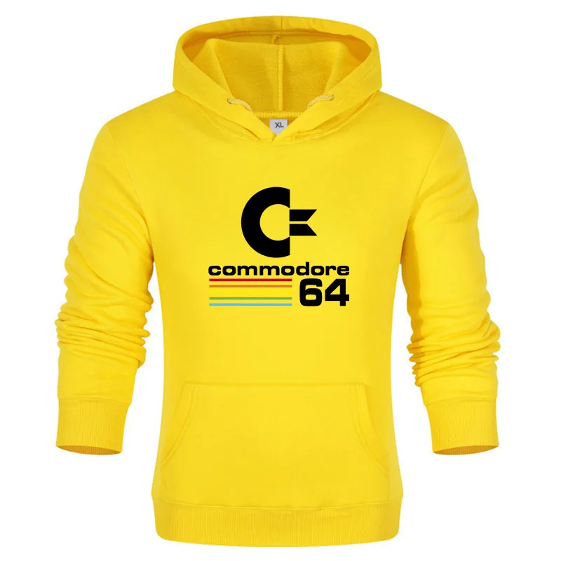 مريحة الرجال هوديي رياضية الخريف الشتاء الذكور بلوزات كومودور 64 ملابس باردة طويلة الأكمام هوديس الشارع مقنعين مريحة الرجال هوديي رياضية الخريف الشتاء الذكور بلوزات كومودور 64 ملابس باردة طويلة الأكمام هوديس الشارع مقنعين