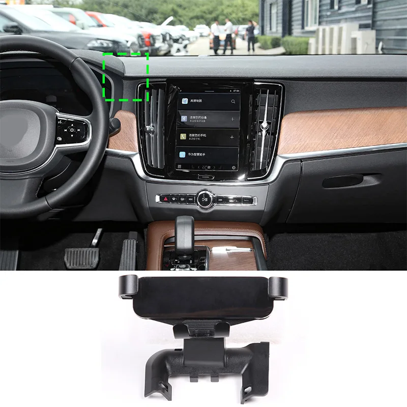 For Car for Volvo S90 V90 2016-2023 ABS Black Car Mobile Phone Holder Car Phone GPS Navigation Holder Accessories
For Car for Volvo S90 V90 2016-2023 ABS Black Car Mobile Phone Holder Car Phone GPS Navigation Holder Accessories