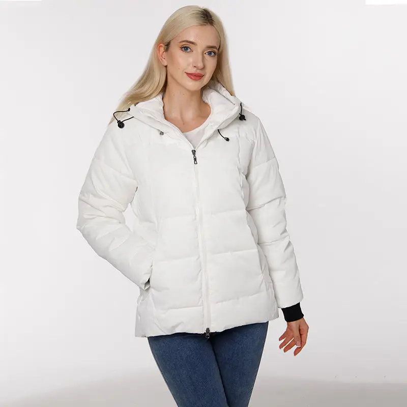 Women Winter Down Padded Jacket Women's Black Jackets Thick Warm Cotton Coat Korean Casual Hooded Parkas Female Elegant Outwear
Women Winter Down Padded Jacket Women's Black Jackets Thick Warm Cotton Coat Korean Casual Hooded Parkas Female Elegant Outwear
