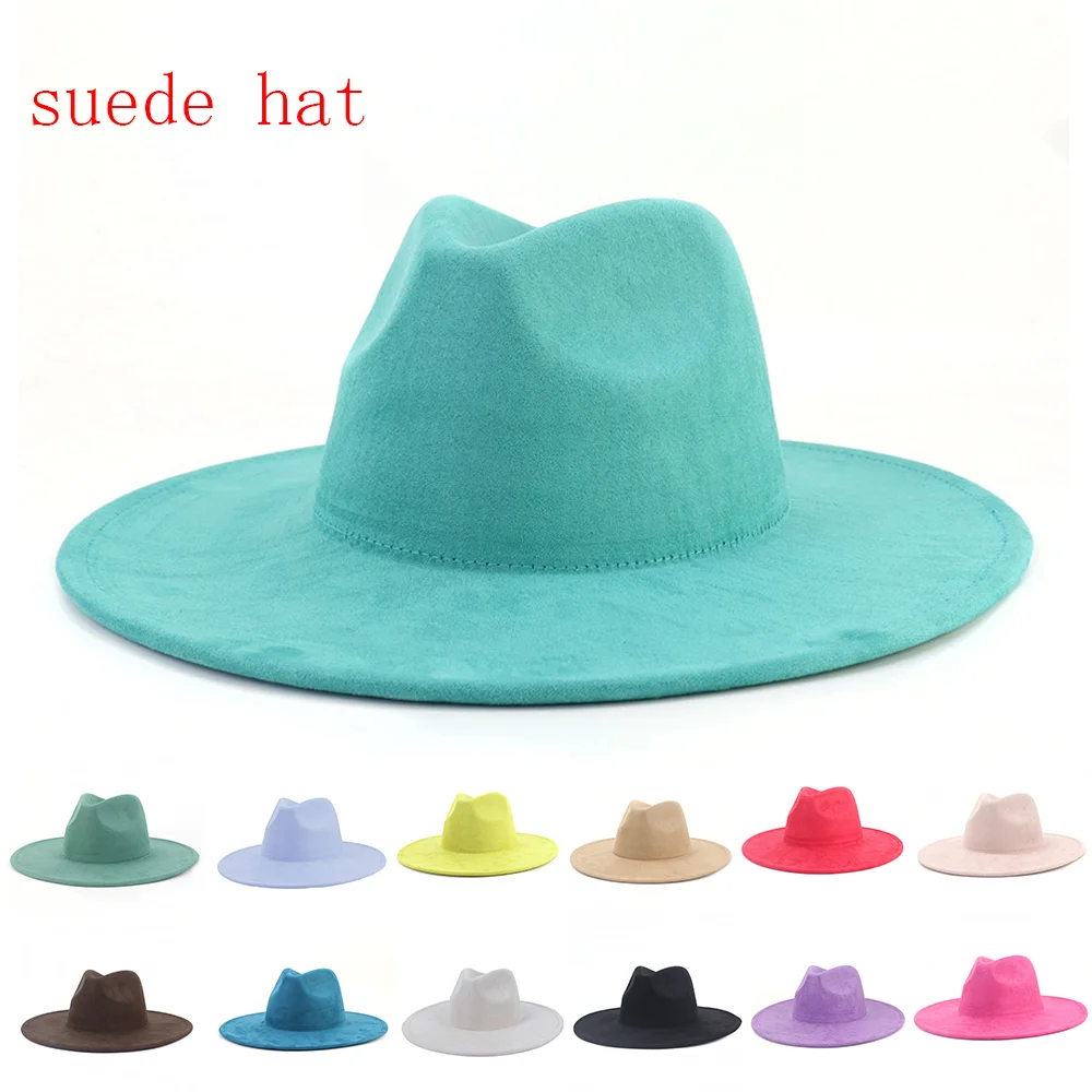 Fedora suede 2023 new peacock blue peach heart top 9.5cm brim men's and women's jazz hat British style sombrero hombre
Fedora suede 2023 new peacock blue peach heart top 9.5cm brim men's and women's jazz hat British style sombrero hombre