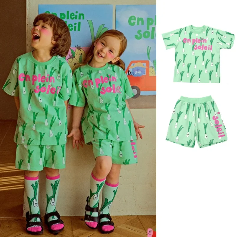 Children's T-shirt Suit 2023 Summer New Print Cartoon Boys Short-sleeved Tops Casual Shorts Girls T-shirt Children's Clothing
Children's T-shirt Suit 2023 Summer New Print Cartoon Boys Short-sleeved Tops Casual Shorts Girls T-shirt Children's Clothing