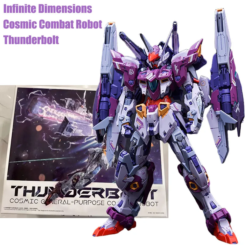 In Stock Infinite Dimensions MG 1/100 RMD Thunderbolt Cosmic Combat Robot Guochuang Mecha Anime Action Figures Assembly Model
In Stock Infinite Dimensions MG 1/100 RMD Thunderbolt Cosmic Combat Robot Guochuang Mecha Anime Action Figures Assembly Model