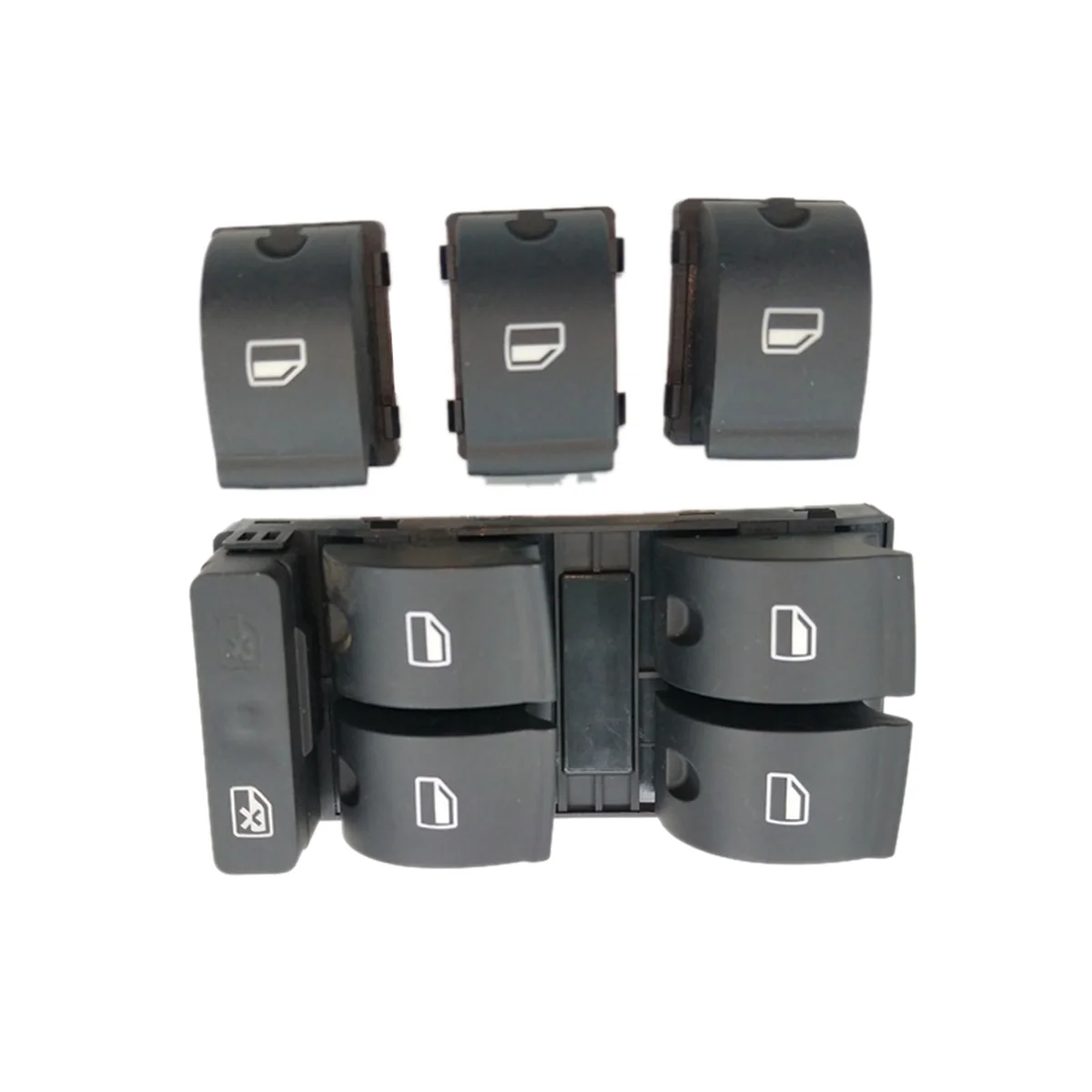 1 комплект кнопки переключения электрического стекла 8ED959851 / 8ED959855 для A4 B6 B7 Sedan 2005-2008
1 комплект кнопки переключения электрического стекла 8ED959851 / 8ED959855 для A4 B6 B7 Sedan 2005-2008