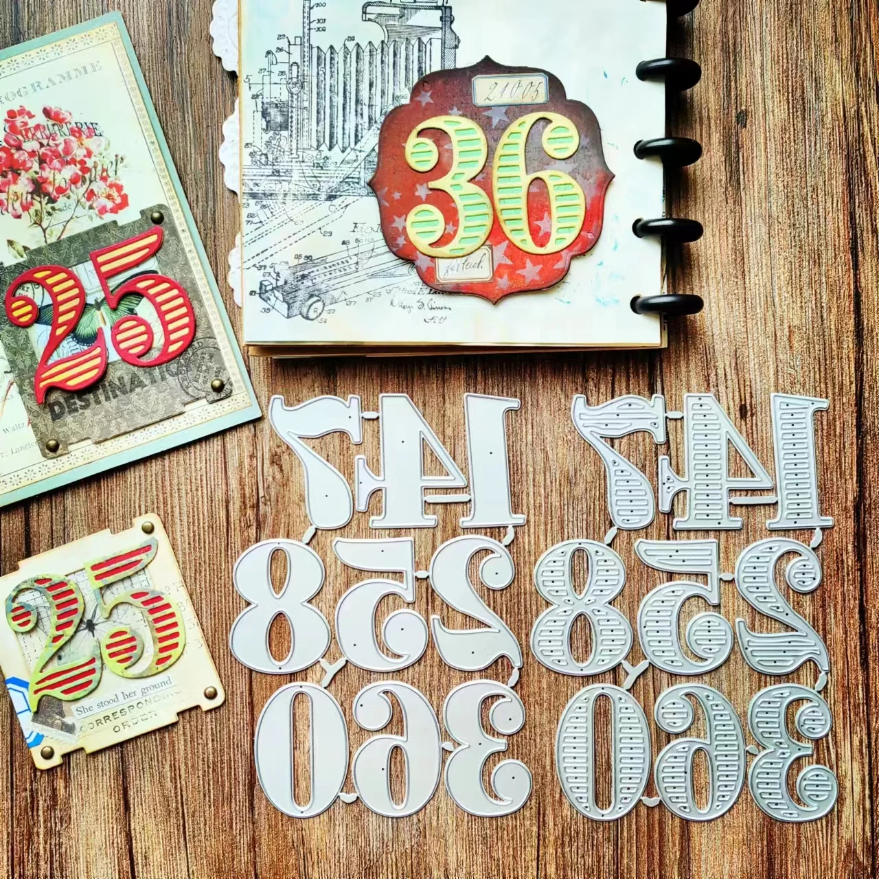 【GOGOCRAFT】MQ017 Double Numbers -Thinlits Cutting Dies for JunkJournal Scrapbooking PaperDIY Original Designs
【GOGOCRAFT】MQ017 Double Numbers -Thinlits Cutting Dies for JunkJournal Scrapbooking PaperDIY Original Designs