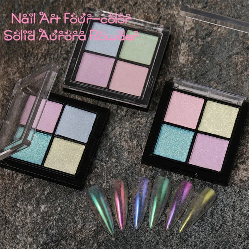 4/6 Colors Professional Aurora Solid Mirror Powder 1Set Four-Color Magic Mirror Powder Laser Mermaid Solid Mirror Pigment &*&
4/6 Colors Professional Aurora Solid Mirror Powder 1Set Four-Color Magic Mirror Powder Laser Mermaid Solid Mirror Pigment &*&