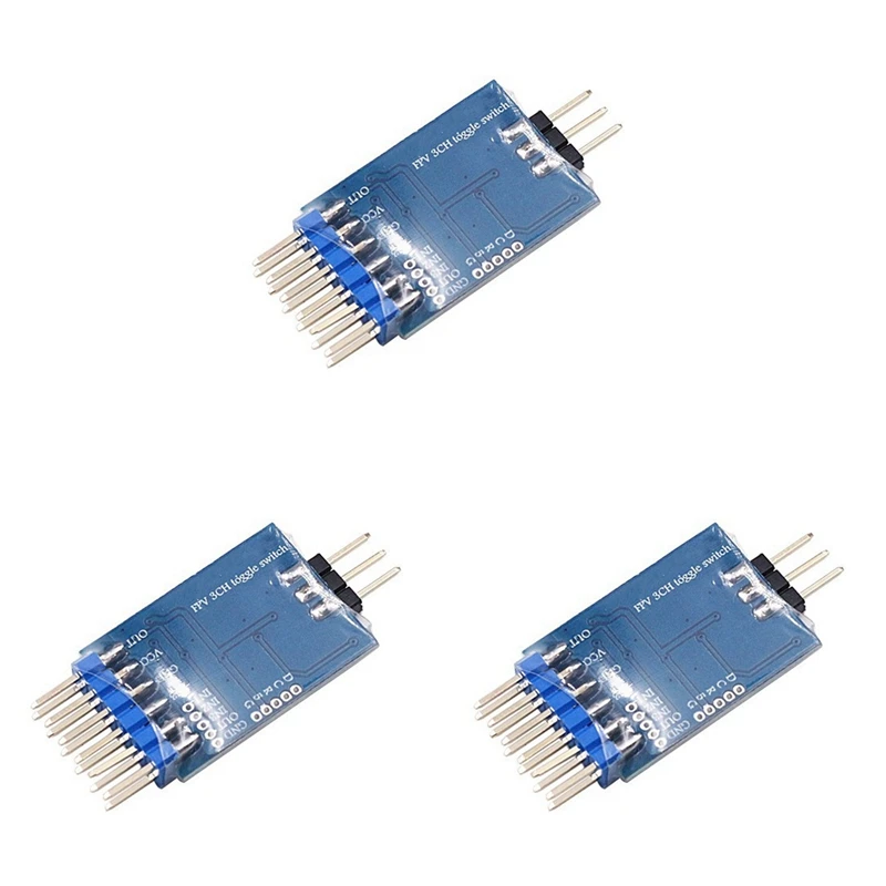 3-канальный модуль видеопереключателя 3X 5,8G 3-канальный 3-канальный блок видеопереключателя для камеры RC FPV
3-канальный модуль видеопереключателя 3X 5,8G 3-канальный 3-канальный блок видеопереключателя для камеры RC FPV