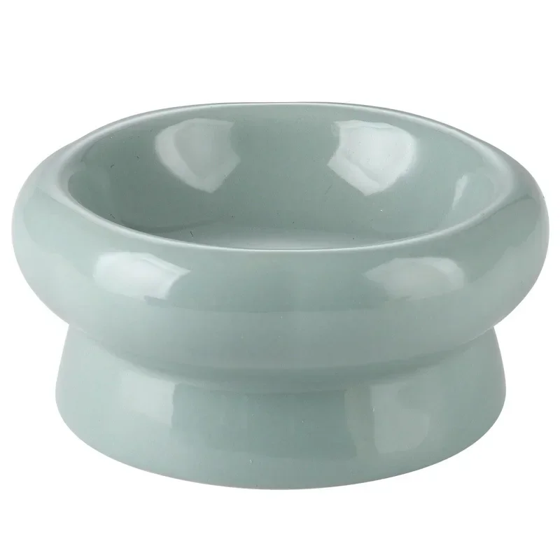 

Ceramic Raise Food Puppy Water Down Feeding Obesity Prevent Cat Slow Elevated For Feeder Dog Eating Pet Supplies Dish Bowl