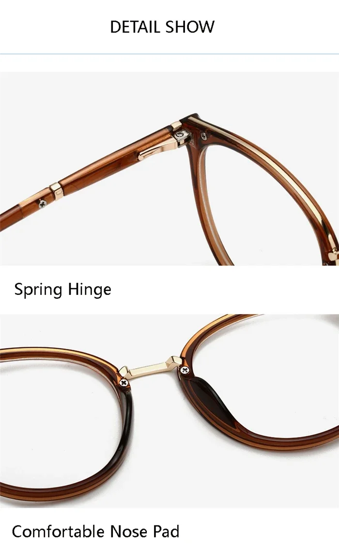 Spring Leg okulary korekcyjne anty-niebieskie owalne – damskie TR90 cat eye 11 Sba8a47d2adb1442eadfdd611d747186ay