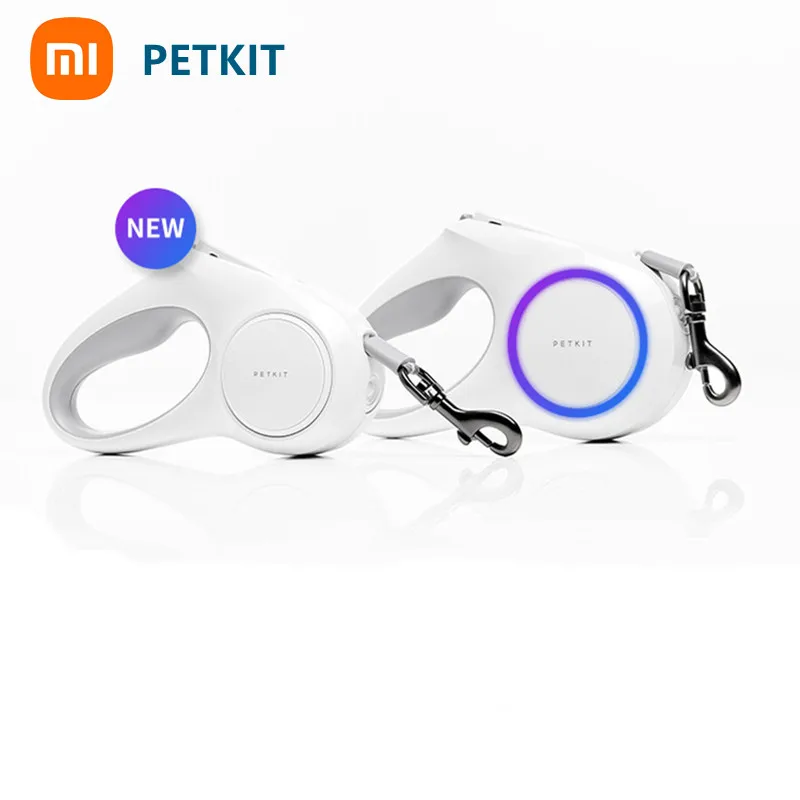 PETKIT Go Shine Max Pet Leash Dog Traction Rope Flexible Ring Shape 3m/4.5m with LED Night Light Dogs Accessoires Chain
PETKIT Go Shine Max Pet Leash Dog Traction Rope Flexible Ring Shape 3m/4.5m with LED Night Light Dogs Accessoires Chain