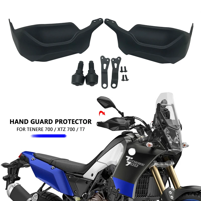 Wind Deflector Shield Handguards Hand Protectors Guards For YAMAHA TENERE 700 Hand Guard Handlebar Guards Tenere700 XTZ 700 T7 
Wind Deflector Shield Handguards Hand Protectors Guards For YAMAHA TENERE 700 Hand Guard Handlebar Guards Tenere700 XTZ 700 T7
