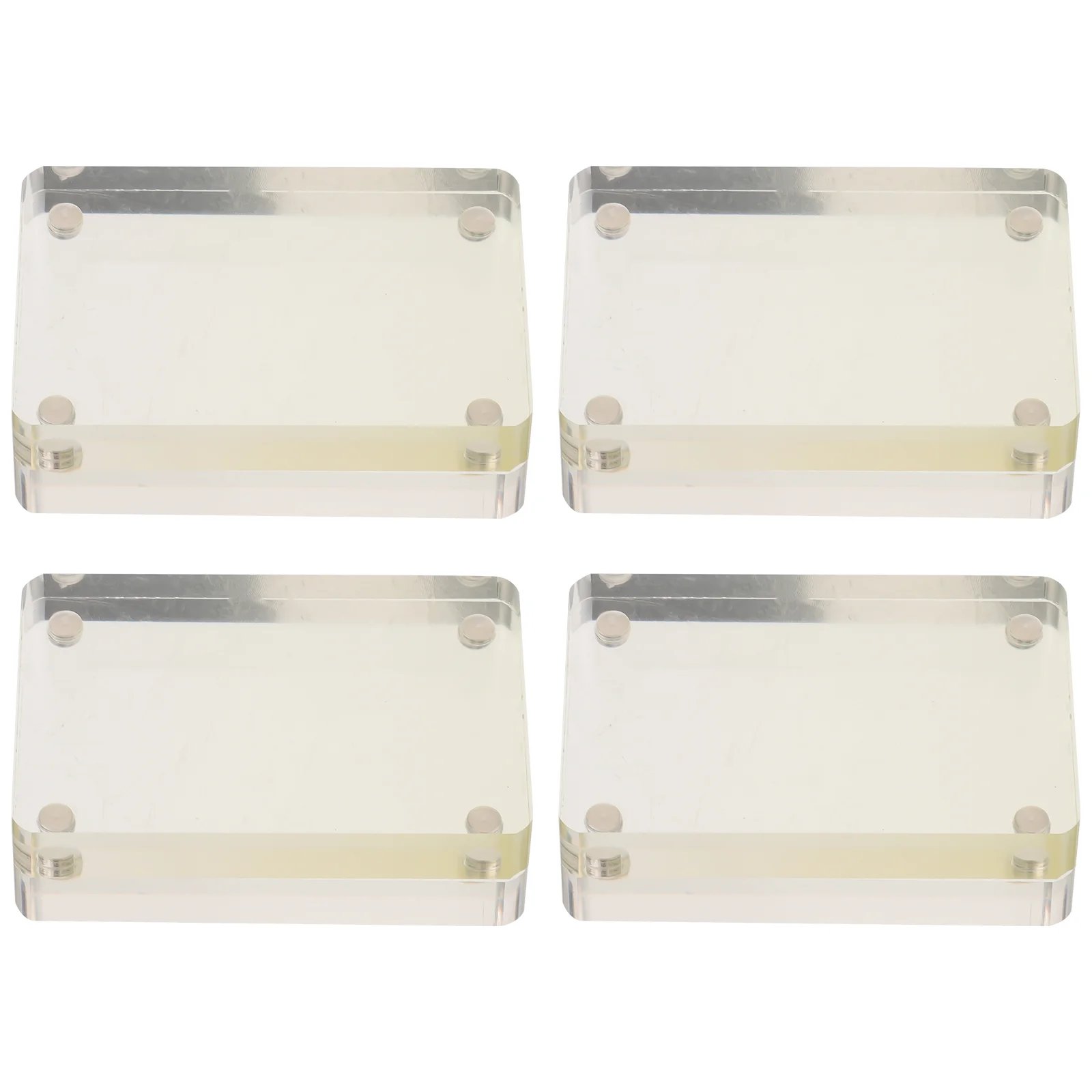 4 Pcs Display Case Card Bricks Trading Photo Cards Cover Magnetic Holder Acrylic Game Anti-scratch Covers Child Portable Hard
4 Pcs Display Case Card Bricks Trading Photo Cards Cover Magnetic Holder Acrylic Game Anti-scratch Covers Child Portable Hard