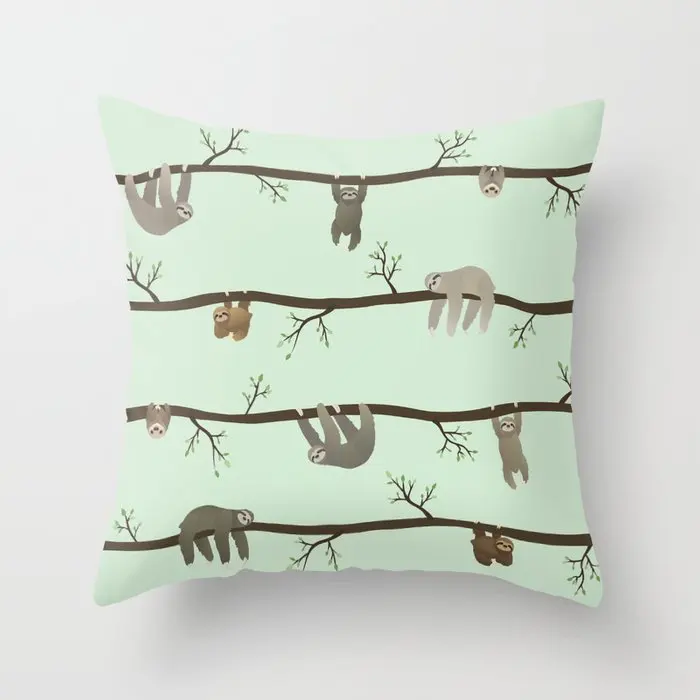 sloths Pillowcase Decorative Cushion For Sofa Printed Pillow Chair Car Cushion Cover Home Decoration
sloths Pillowcase Decorative Cushion For Sofa Printed Pillow Chair Car Cushion Cover Home Decoration