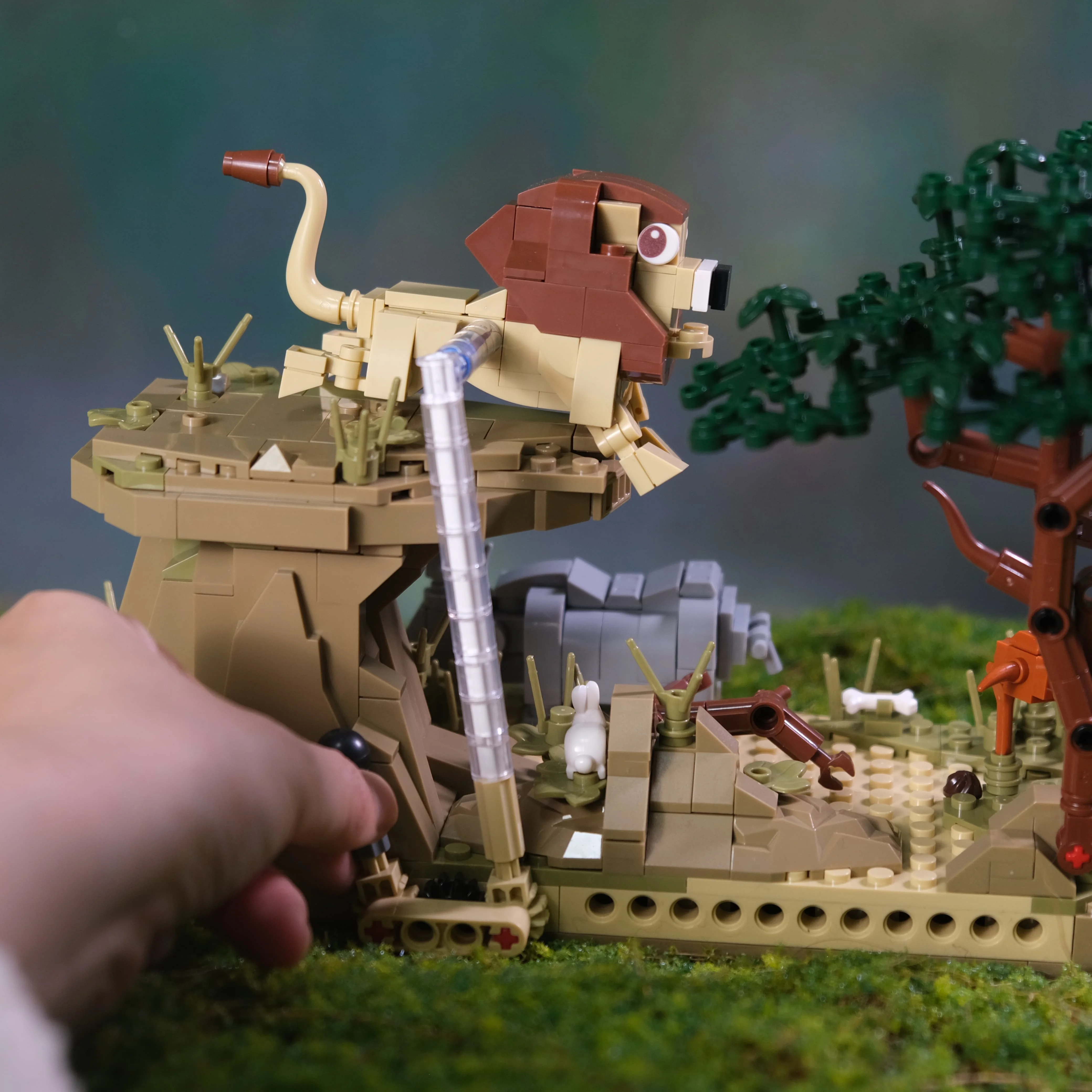 755PCS Creative Tropical Forest Building Blocks Cute Animal Lion Zoo Model Bricks Assemble Toys Birthday Gift for Adults Kids 755PCS Creative Tropical Forest Building Blocks Cute Animal Lion Zoo Model Bricks Assemble Toys Birthday Gift for Adults Kids