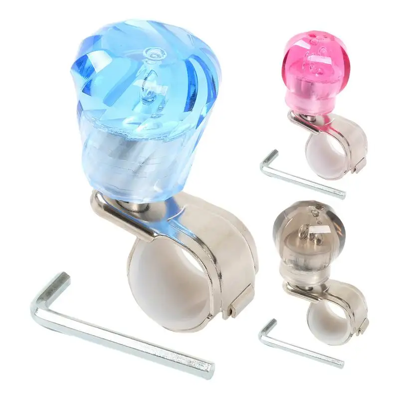 Car Steering Wheel Booster Built-In Metal Bearings Knob Ball Auto Steering Universal Crystal Design Automotive Accessories
Car Steering Wheel Booster Built-In Metal Bearings Knob Ball Auto Steering Universal Crystal Design Automotive Accessories