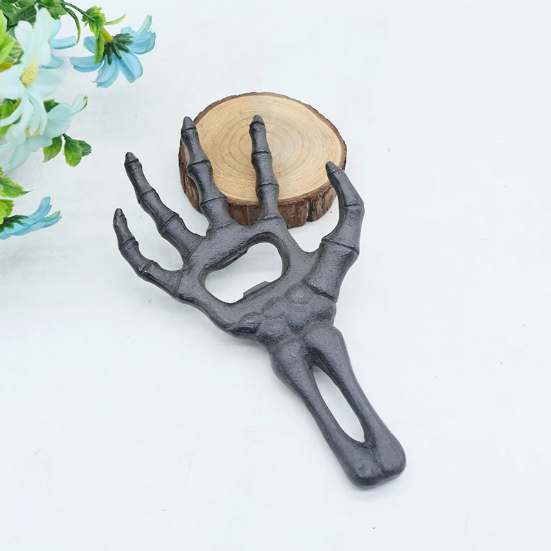 New ! Skull Hand shape beer bottle opener Wine opener metal cast iron arts and crafts CorkScrew Gifts Screwdriver Kitchen tools
New ! Skull Hand shape beer bottle opener Wine opener metal cast iron arts and crafts CorkScrew Gifts Screwdriver Kitchen tools