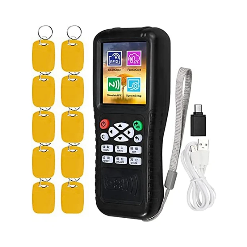 RFID-считыватель, записывающее устройство, устройство для считывания, многочастотный программатор смарт-карт RFID, декодер для зашифрованных карт
RFID-считыватель, записывающее устройство, устройство для считывания, многочастотный программатор смарт-карт RFID, декодер для зашифрованных карт
