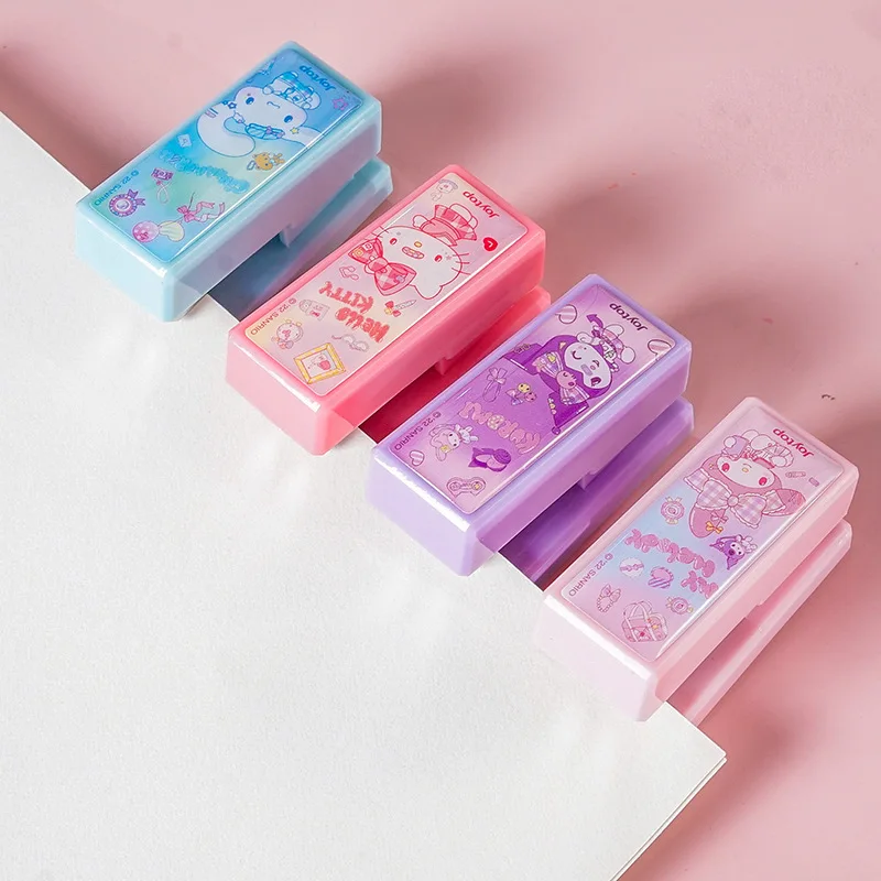 Sanrio Cute Cinnamoroll Melody Kuromi Hello Kitty Cartoon Stapler Set Of Students Mini Stapler Stapler Binding Machine Kid Gifts
Sanrio Cute Cinnamoroll Melody Kuromi Hello Kitty Cartoon Stapler Set Of Students Mini Stapler Stapler Binding Machine Kid Gifts