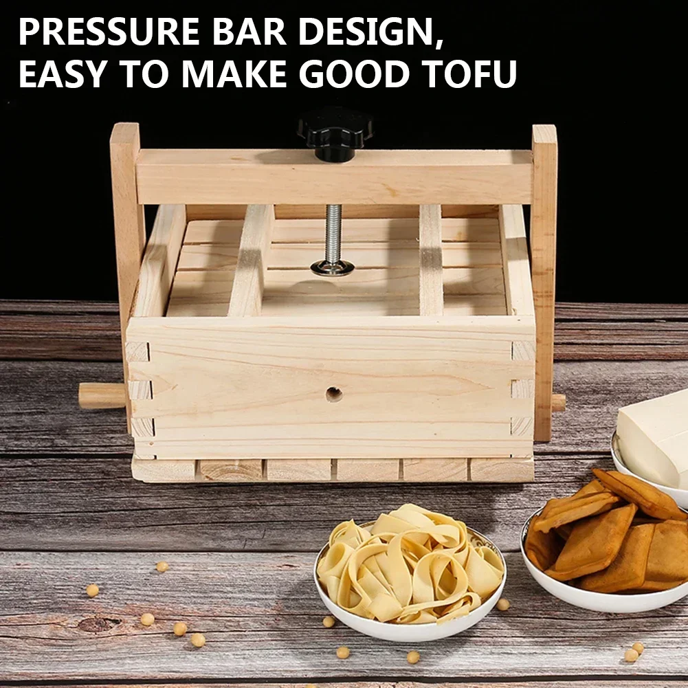 

Для домашнего тофу машина для изготовления сыра и машина для прессования ткани с тремя тканями для изготовления формы тофу