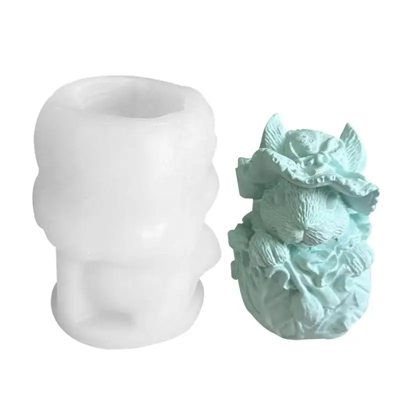 3D Rabbit Candle Silicone Molds Non Stick Bunny Shape Epoxy Resin Mold Attractive Bunny Candle Mold for Window Decorations Home
3D Rabbit Candle Silicone Molds Non Stick Bunny Shape Epoxy Resin Mold Attractive Bunny Candle Mold for Window Decorations Home